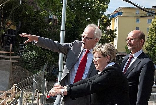 Heinrich Schulze, Jutta Eckenbach und Andreas Heinen